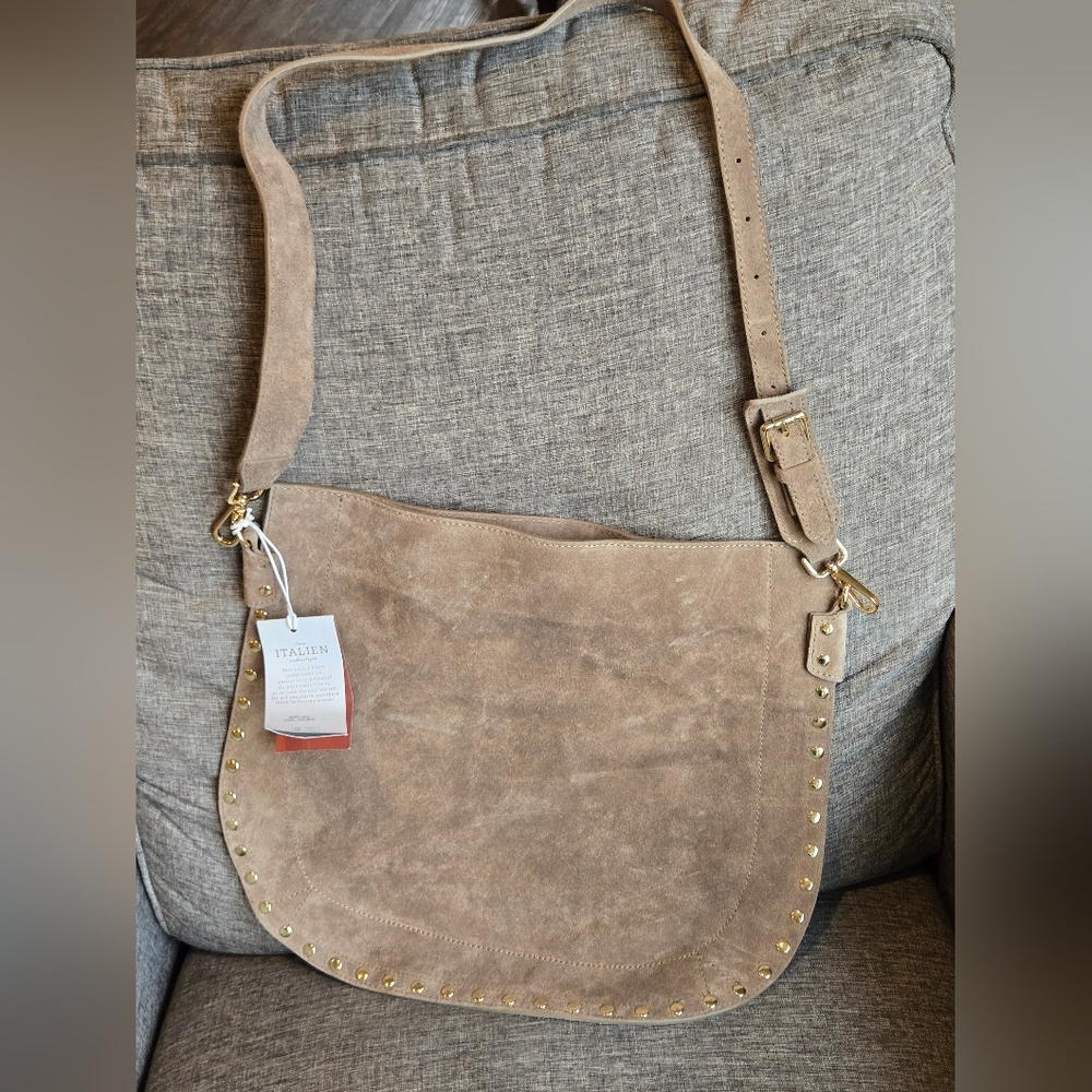 Tik Tok Viral Ana Paola studded purse Taupe